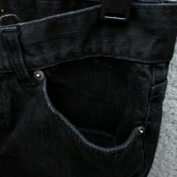 Lauren Jeans Co Women's 2 Classic Black Bootcut Jeans 28.25" 29.25" 9.25" - Picture 11 of 12